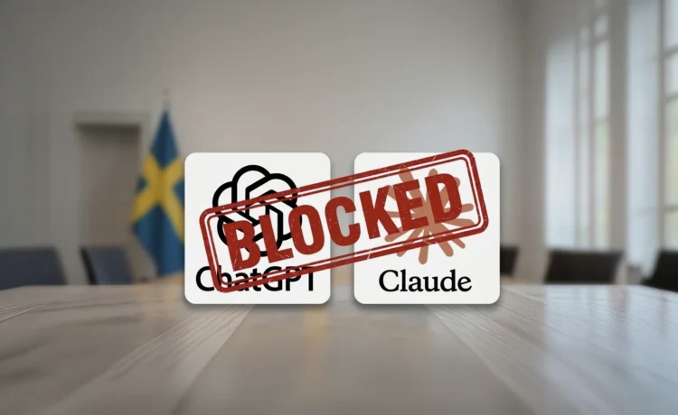 Regeringskansliet spärrar ChatGPT och Claude på tjänstedatorer